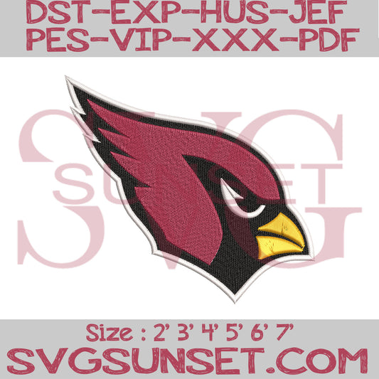 Arizona Cardinals Embroidery Designs, Cardinals Embroidery Designs