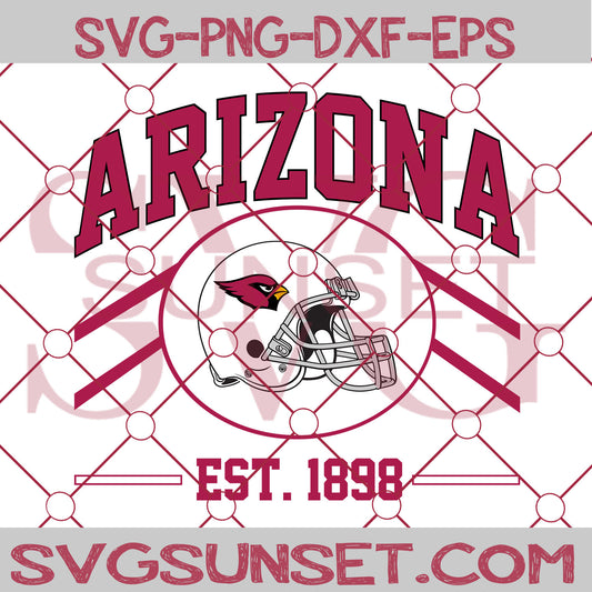 Arizona Cardinals est 1898 SVG PNG, Arizona Cardinals SVG