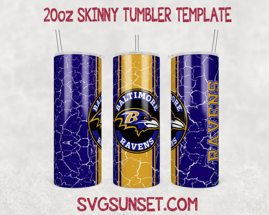 Baltimore Ravens Tumbler Wrap Designs PNG, Baltimore Ravens Tumbler Wrap