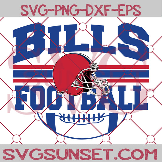 Bills Football SVG PNG, Buffalo Bills SVG