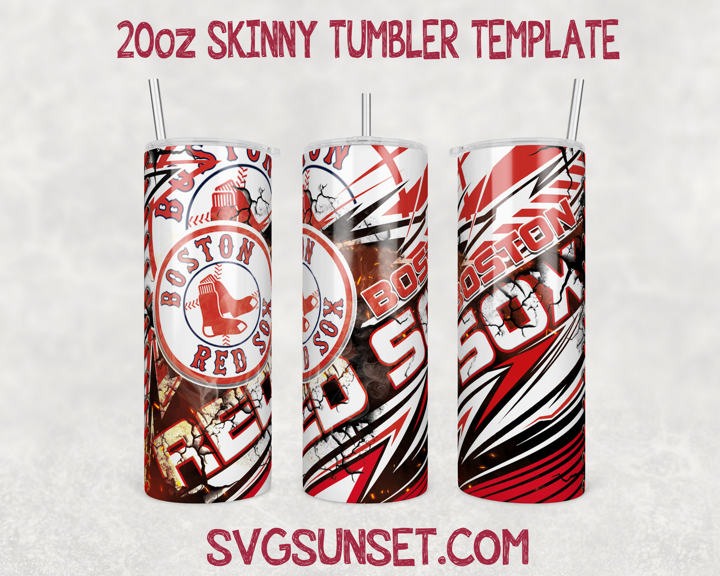 Boston Redsox Tumbler Wrap PNG, Boston Redsox Tumbler Wrap