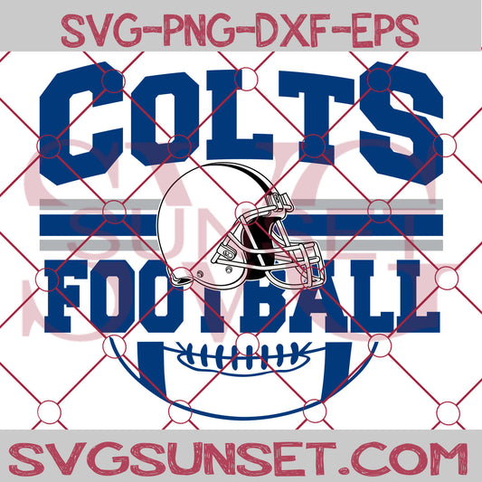 Colts Football SVG PNG, Indianapolis Colts SVG