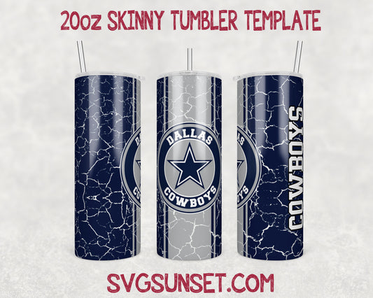 Dallas Cowboys Tumbler Wrap Designs PNG, Dallas Cowboys Tumbler Wrap