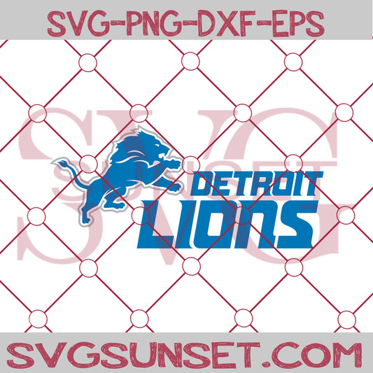 Detroit Lions NFL SVG PNG, Detroit Lions SVG