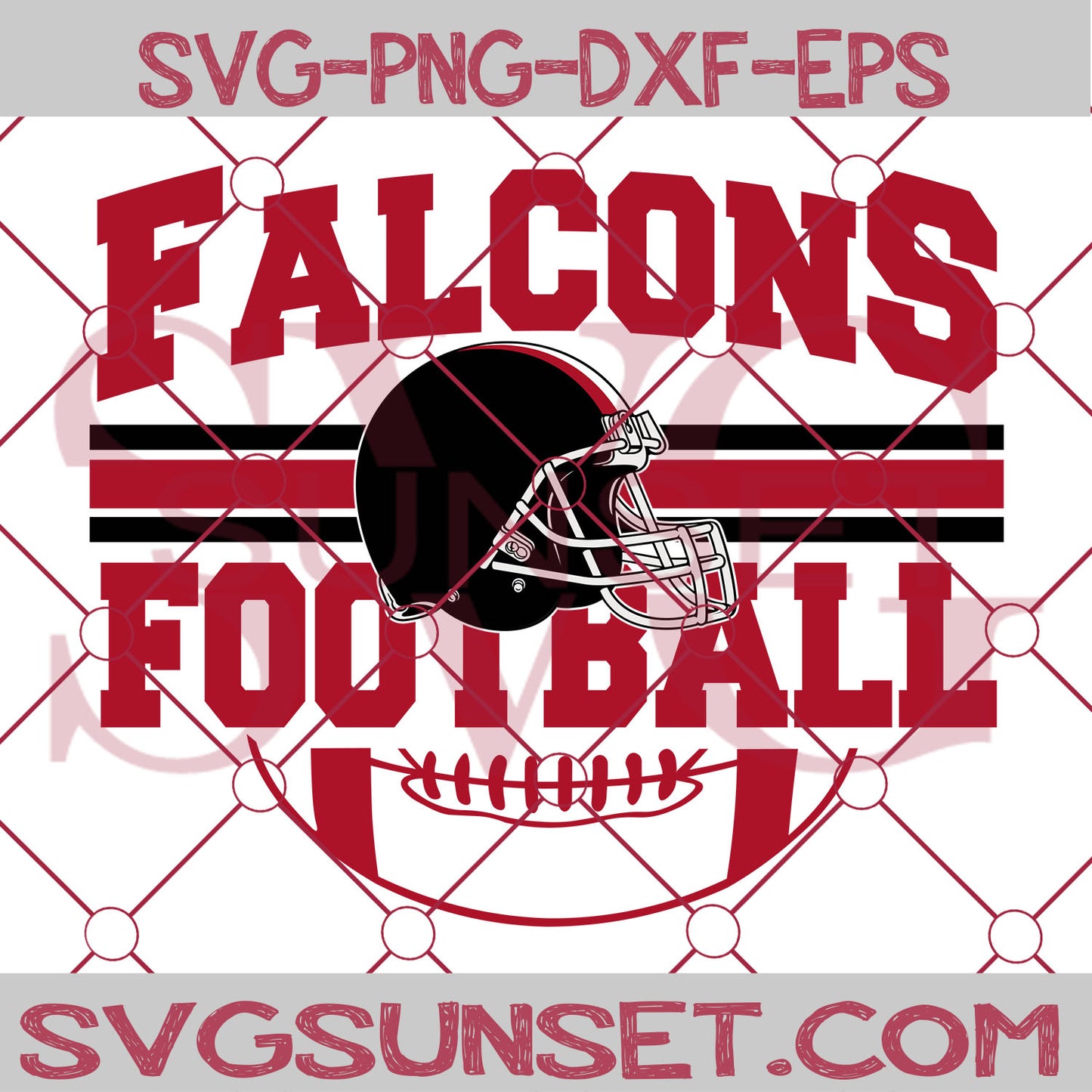 Falcons Football SVG PNG, Alanta Falcons SVG