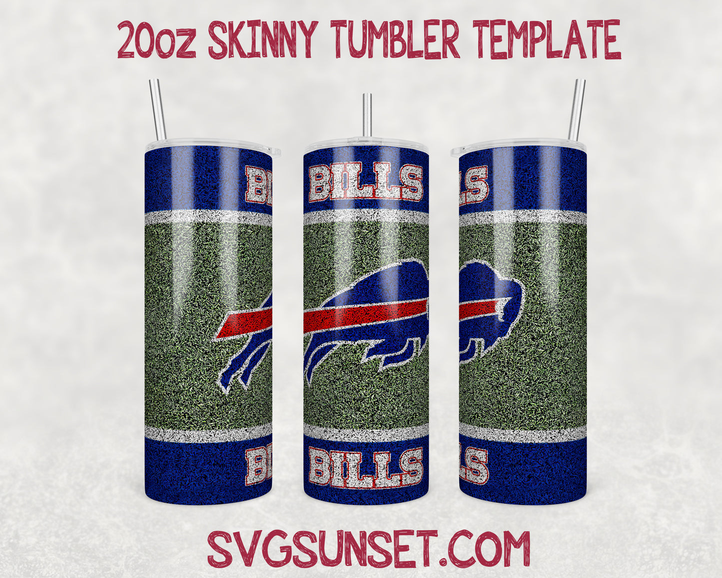 Football Buffalo Bills Tumbler Wrap PNG, Buffalo Bills Tumbler Wrap