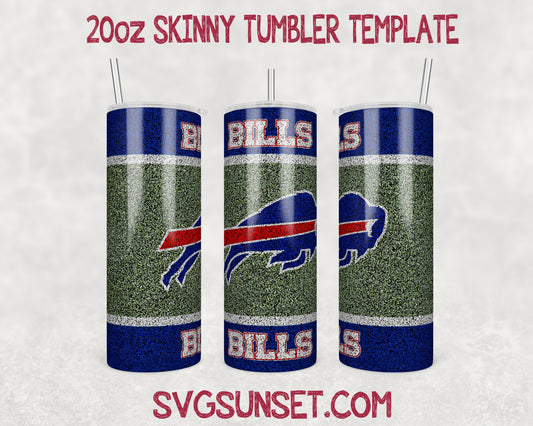 Football Buffalo Bills Tumbler Wrap PNG, Buffalo Bills Tumbler Wrap