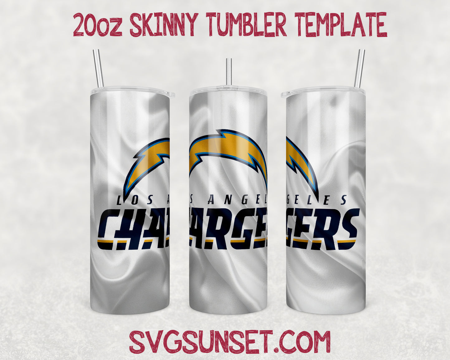 Football Los Angeles Chargers Tumbler Wrap PNG, Los Angeles Chargers Tumbler Wrap