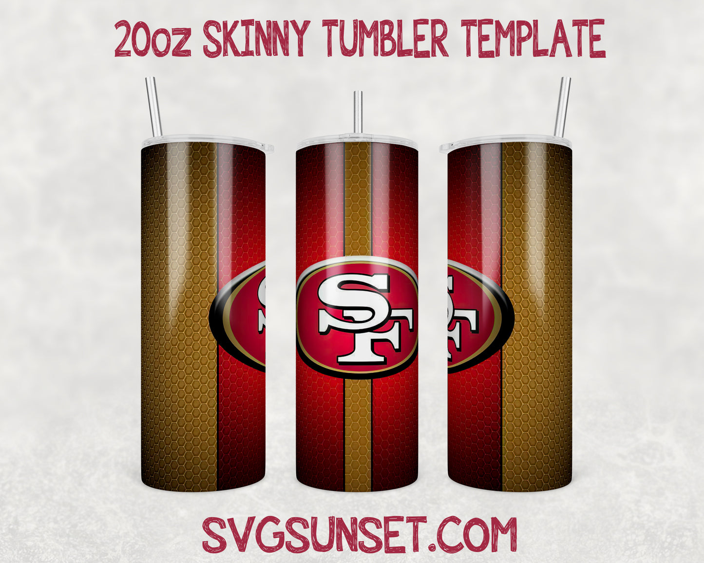 Football San Francisco 49ers Tumbler Wrap PNG, San Francisco 49ers Tumbler Wrap