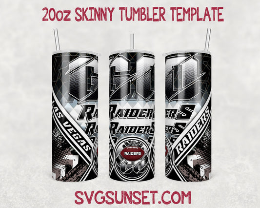 Go Las Vegas Raiders Tumbler Wrap PNG, Las Vegas Raiders Tumbler Wrap