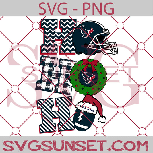 Ho Ho Ho Houston Texans SVG PNG , Houston Texans SVG