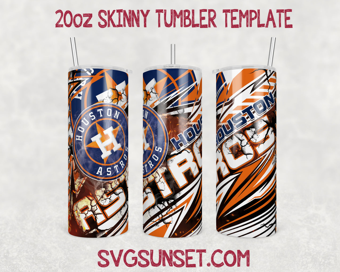 Houston Astros Tumbler Wrap PNG, Houston Astros Tumbler Wrap