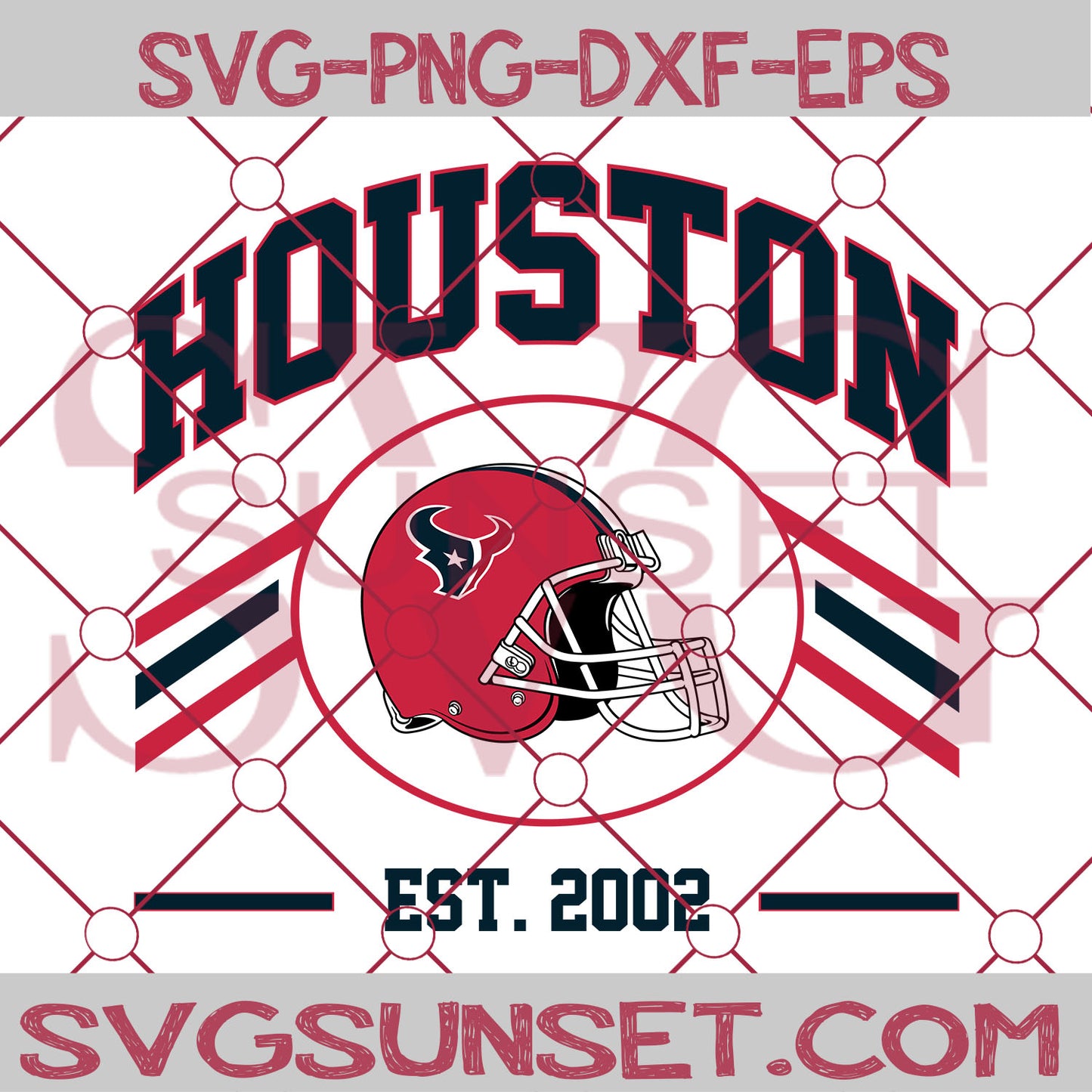 Houston Texans Est 2002 SVG PNG, Houston Texans SVG