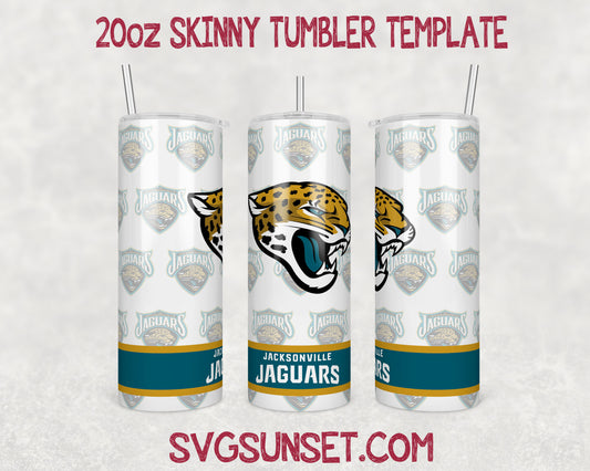 Jacksonville Jaguars Football Tumbler Wrap PNG, Jacksonville Jaguars Tumbler Wrap