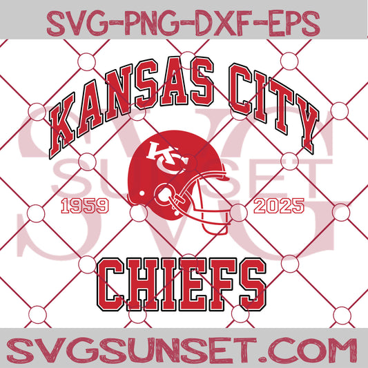 Kansas City Chiefs 1959 - 2025 SVG PNG, Kansas City Chiefs SVG