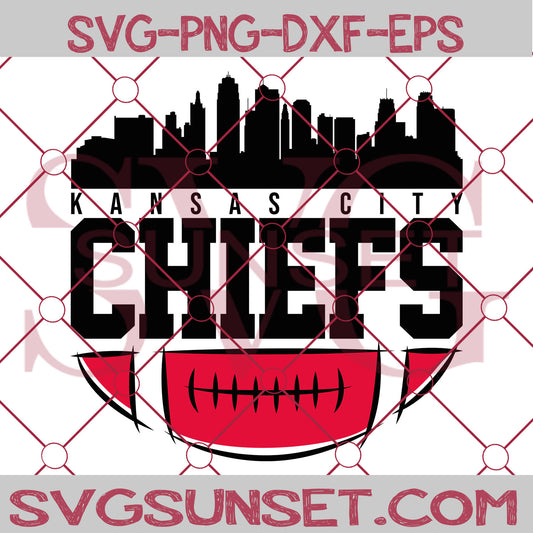 Kansas City Chiefs Football SVG PNG, Kansas City Chiefs SVG