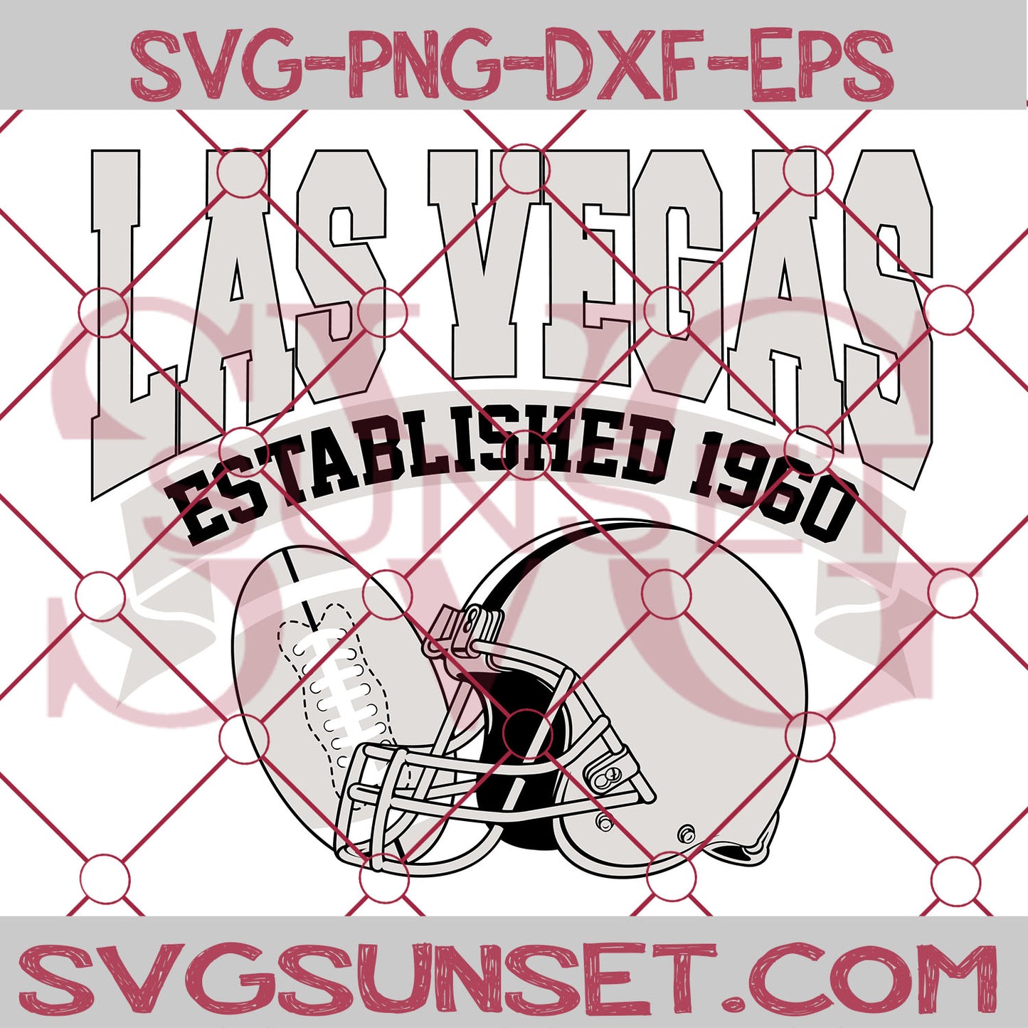 Las Vegas Established 1960 SVG, Las Vegas Raiders SVG