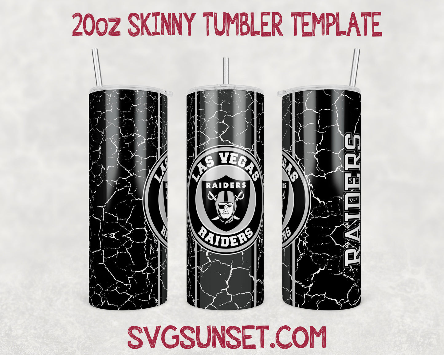 Las Vegas Raiders Tumbler Wrap Designs PNG, Las Vegas Raiders Tumbler Wrap