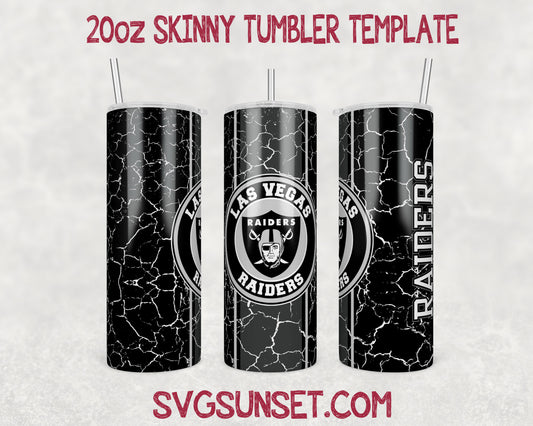 Las Vegas Raiders Tumbler Wrap Designs PNG, Las Vegas Raiders Tumbler Wrap