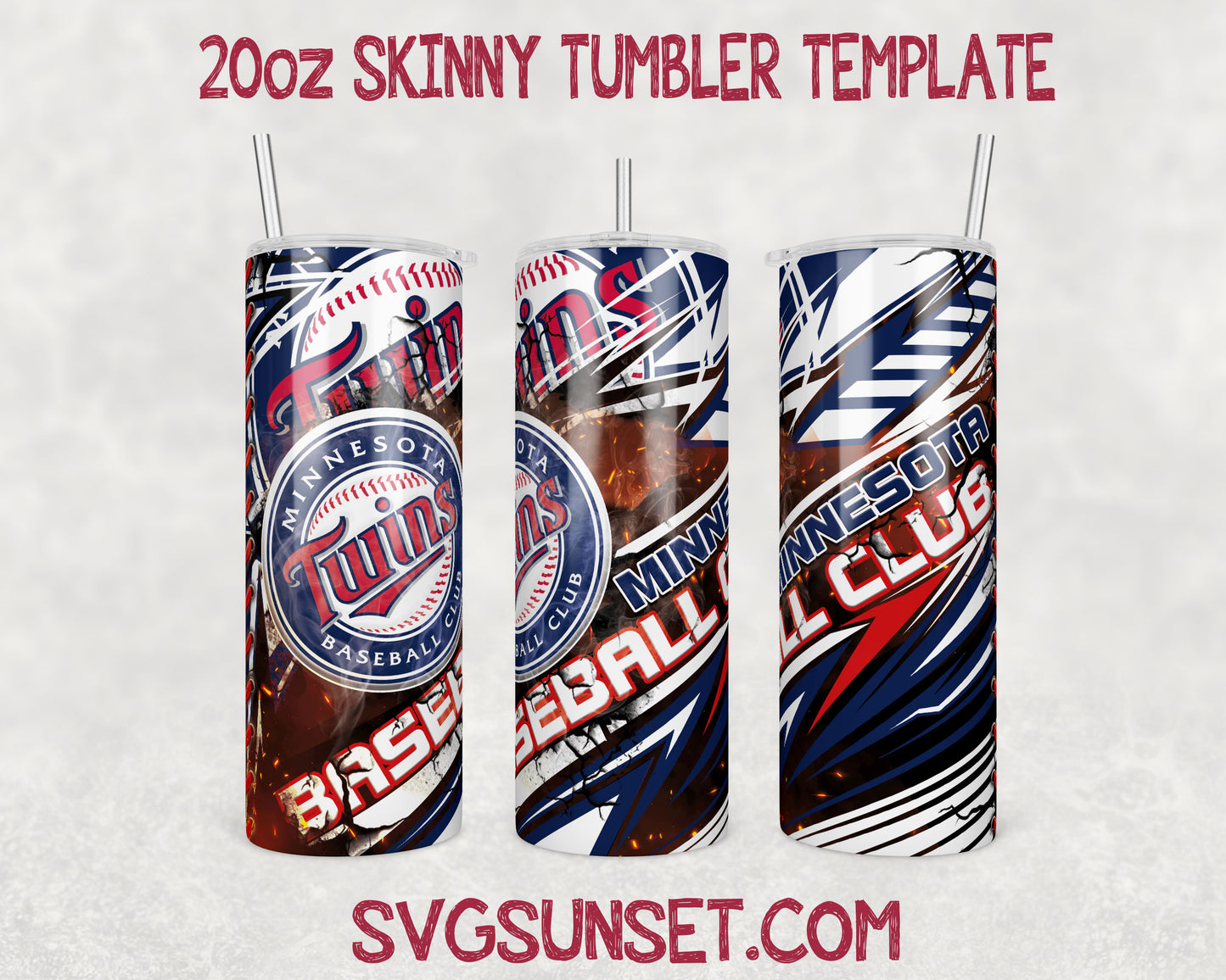 Minnesota Twins Tumbler Wrap PNG, Minnesota Twins Tumbler Wrap