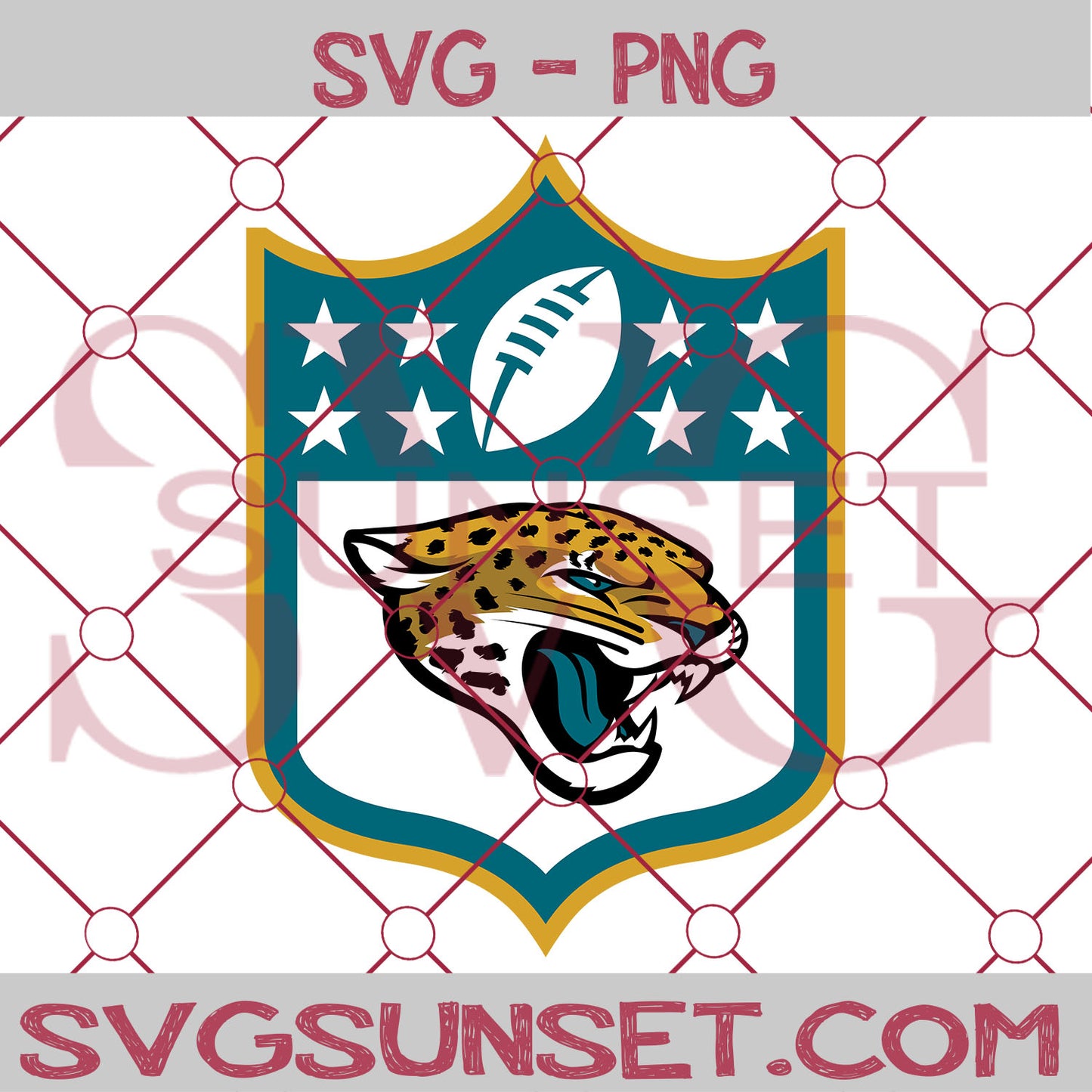 NFL Jacksonville Jaguars Logo SVG PNG, Jacksonville Jaguars Logo SVG