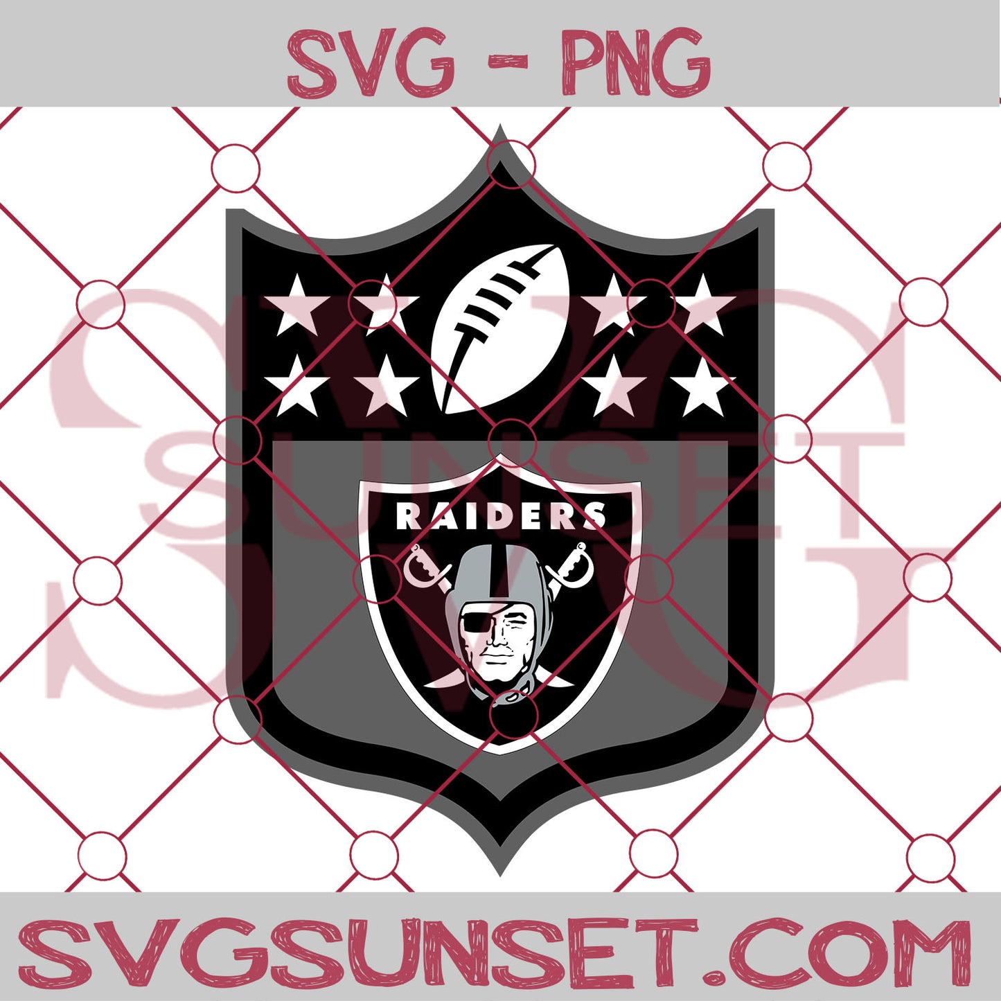 NFL Las Vegas Raiders Logo SVG PNG, Las Vegas Raiders Logo SVG