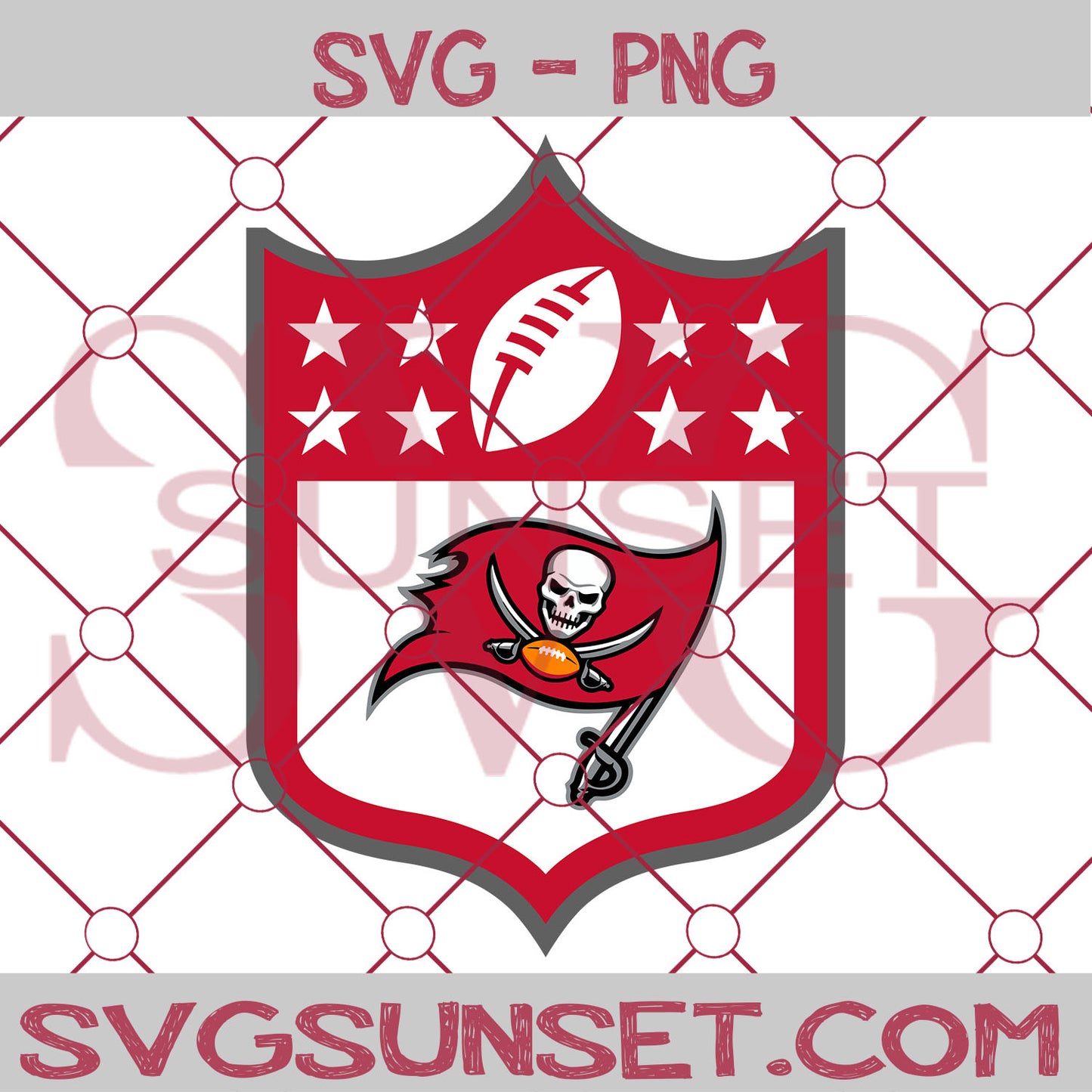 NFL Tampa Bay Buccaneers Logo SVG PNG, Tampa Bay Buccaneers Logo SVG