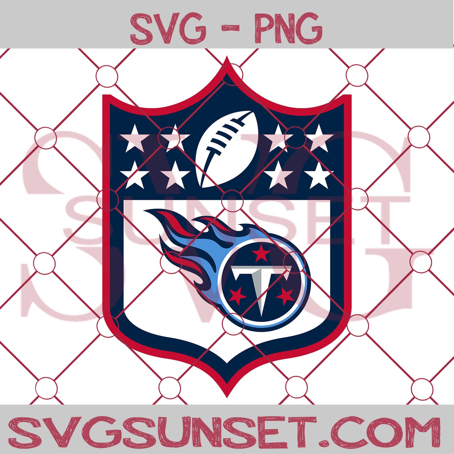 NFL Tennessee Titans Logo SVG PNG, Tennessee Titans Logo SVG