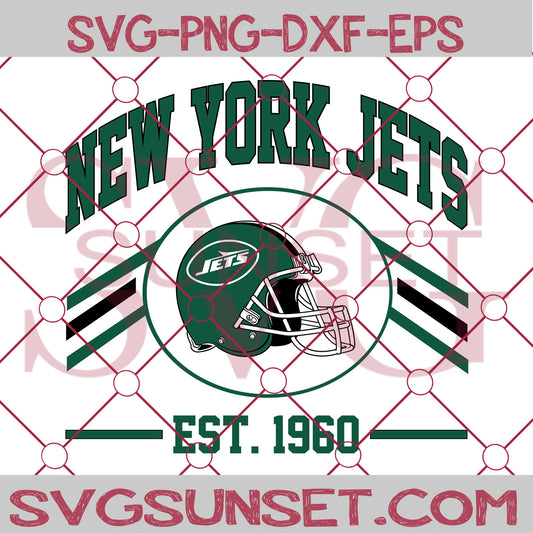 New York Jets Est 1960 SVG PNG, New York Jets SVG