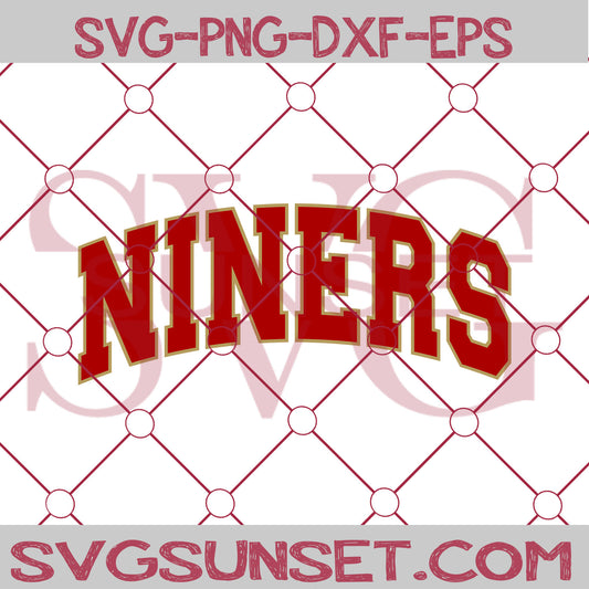 Niners 49ers SVG PNG, San Francisco 49ers SVG