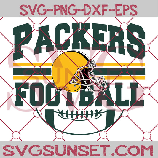 Packers Football SVG PNG, Green Bay Packers SVG