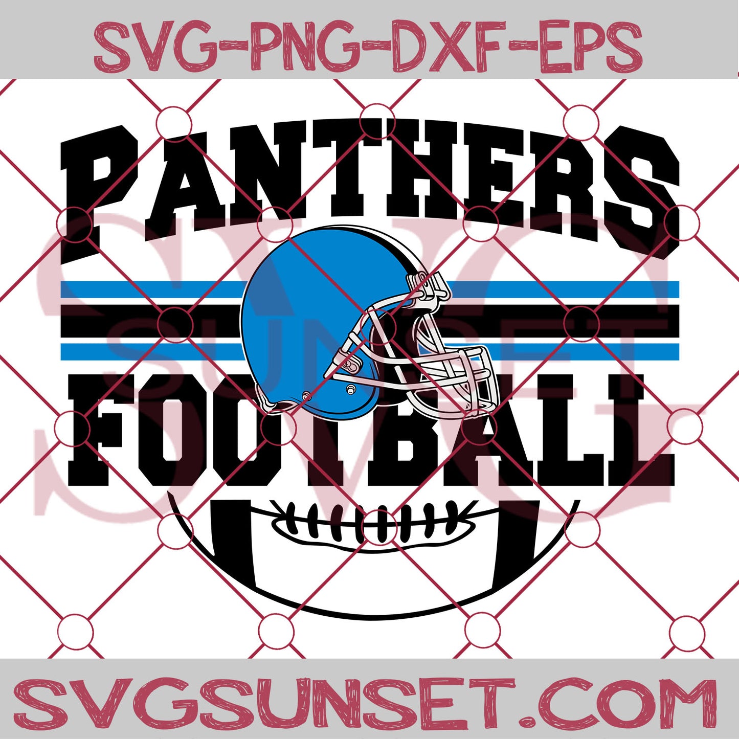 Panthers Football SVG PNG, Carolina Panthers SVG