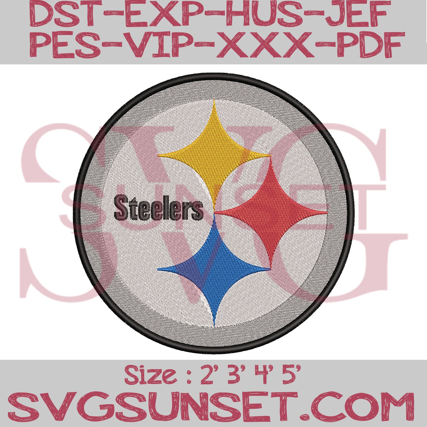 Pittsburgh Steelers Embroidery Designs, Steelers Embroidery Designs