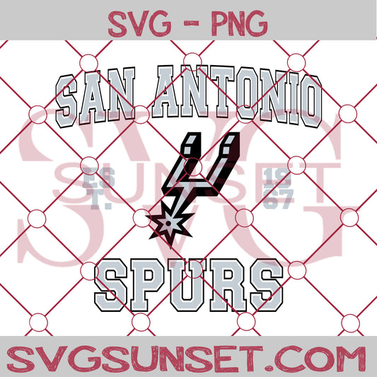 San Antonio Spurs est. 1967 SVG PNG, San Antonio Spurs SVG