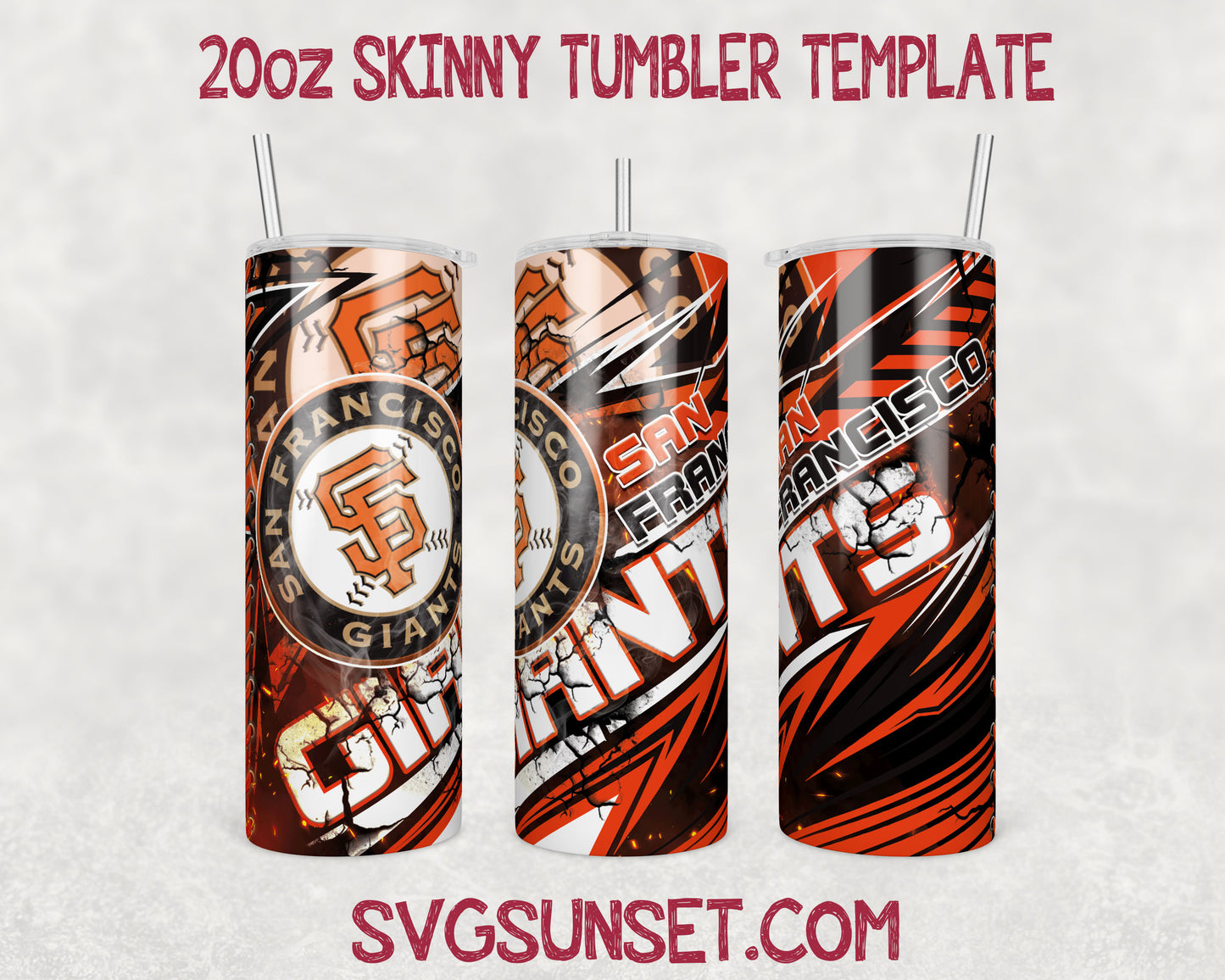 San Francisco Giants Tumbler Wrap PNG, San Francisco Giants Tumbler Wrap