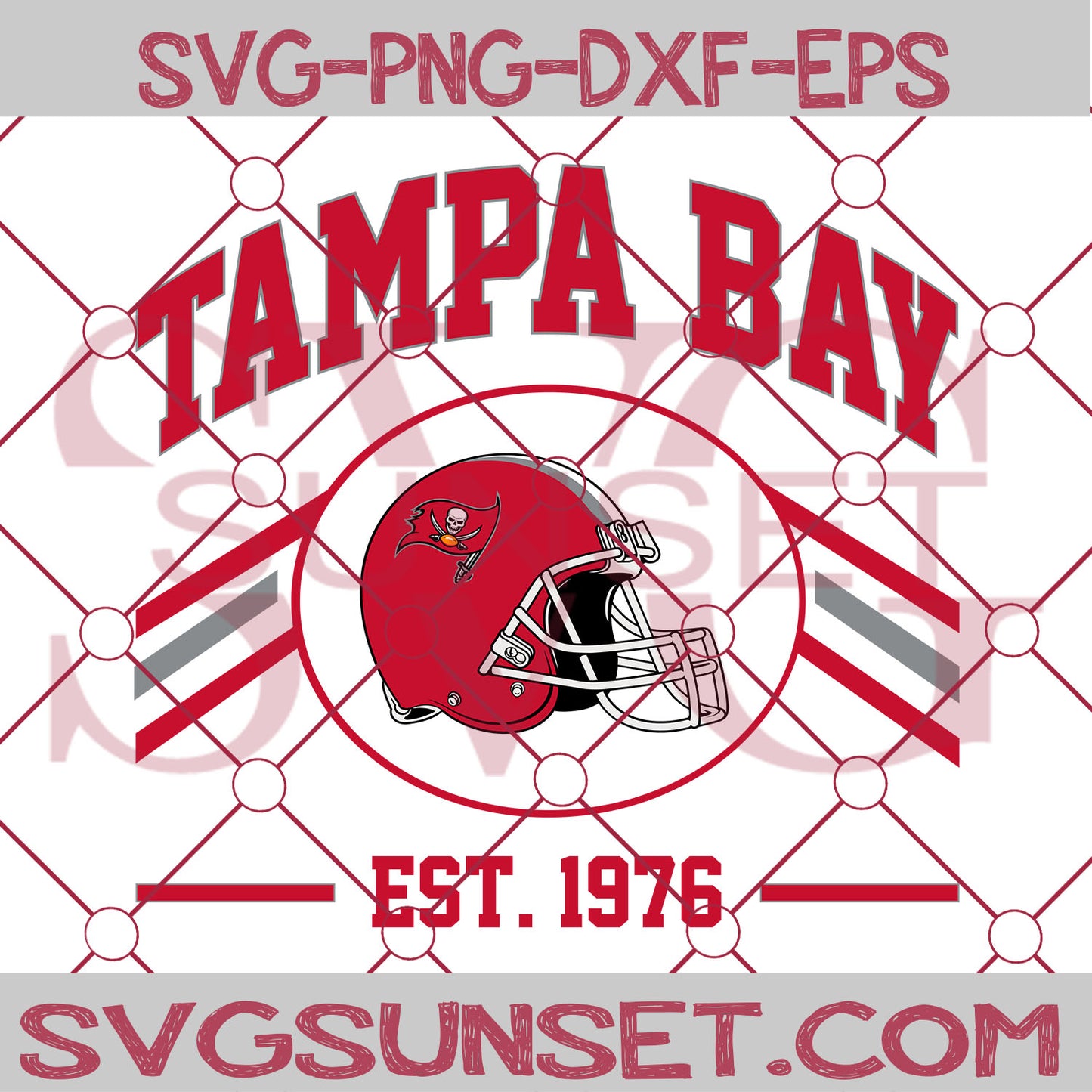 Tampa Bay Buccaneers Est 1976 SVG PNG, Tampa Bay Buccaneers SVG