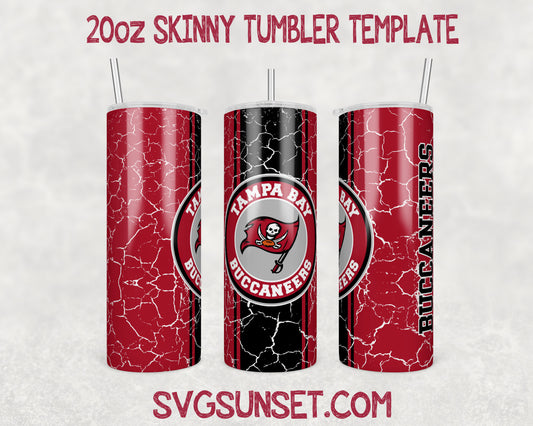 Tampa Bay Buccaneers Tumbler Wrap Designs PNG, Tampa Bay Buccaneers Tumbler Wrap