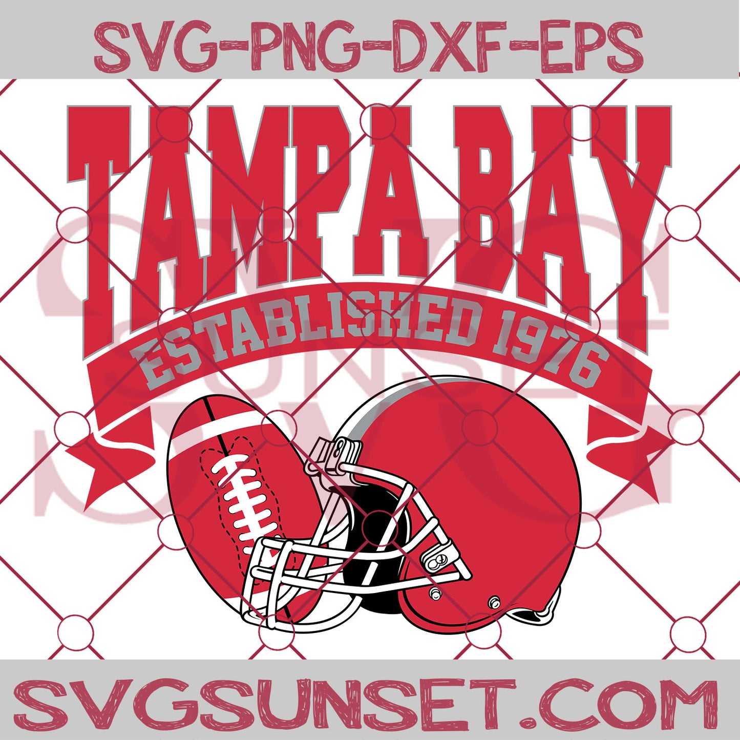 Tampa Bay Established 1976 SVG, Tampa Bay Buccaneers SVG