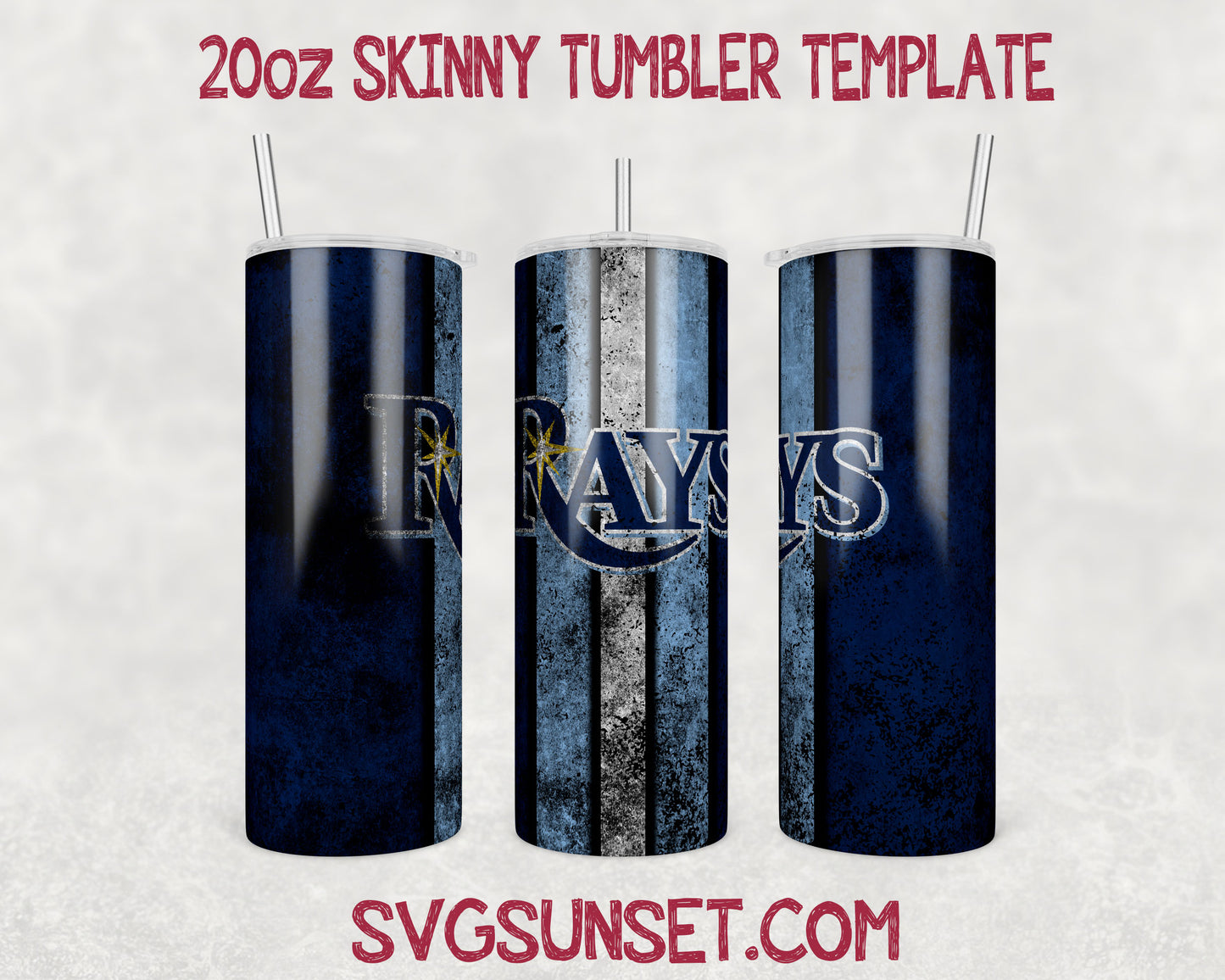 Tampa Bay Rays Grunge Tumbler Wrap PNG, Tampa Bay Rays Tumbler Wrap