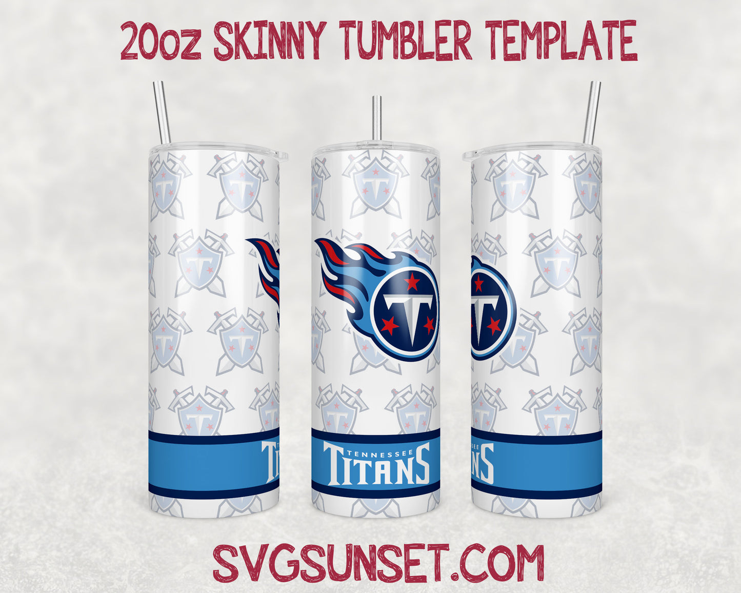 Tennessee Titans Football Tumbler Wrap PNG, Tennessee Titans Tumbler Wrap