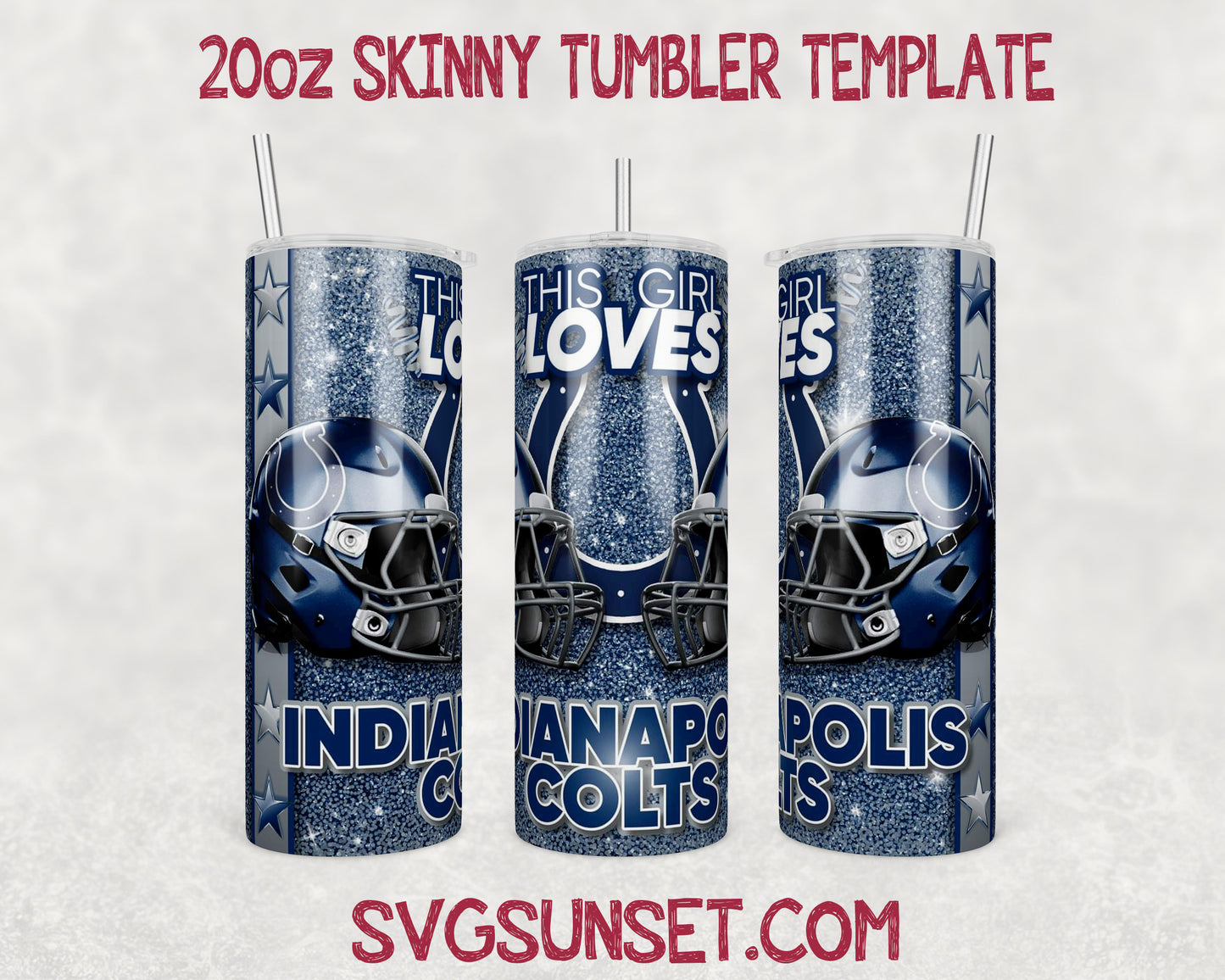 This Girl Loves Indianapolis Colts 20oz Tumbler Wrap PNG, Indianapolis Colts 20oz Tumbler Wrap