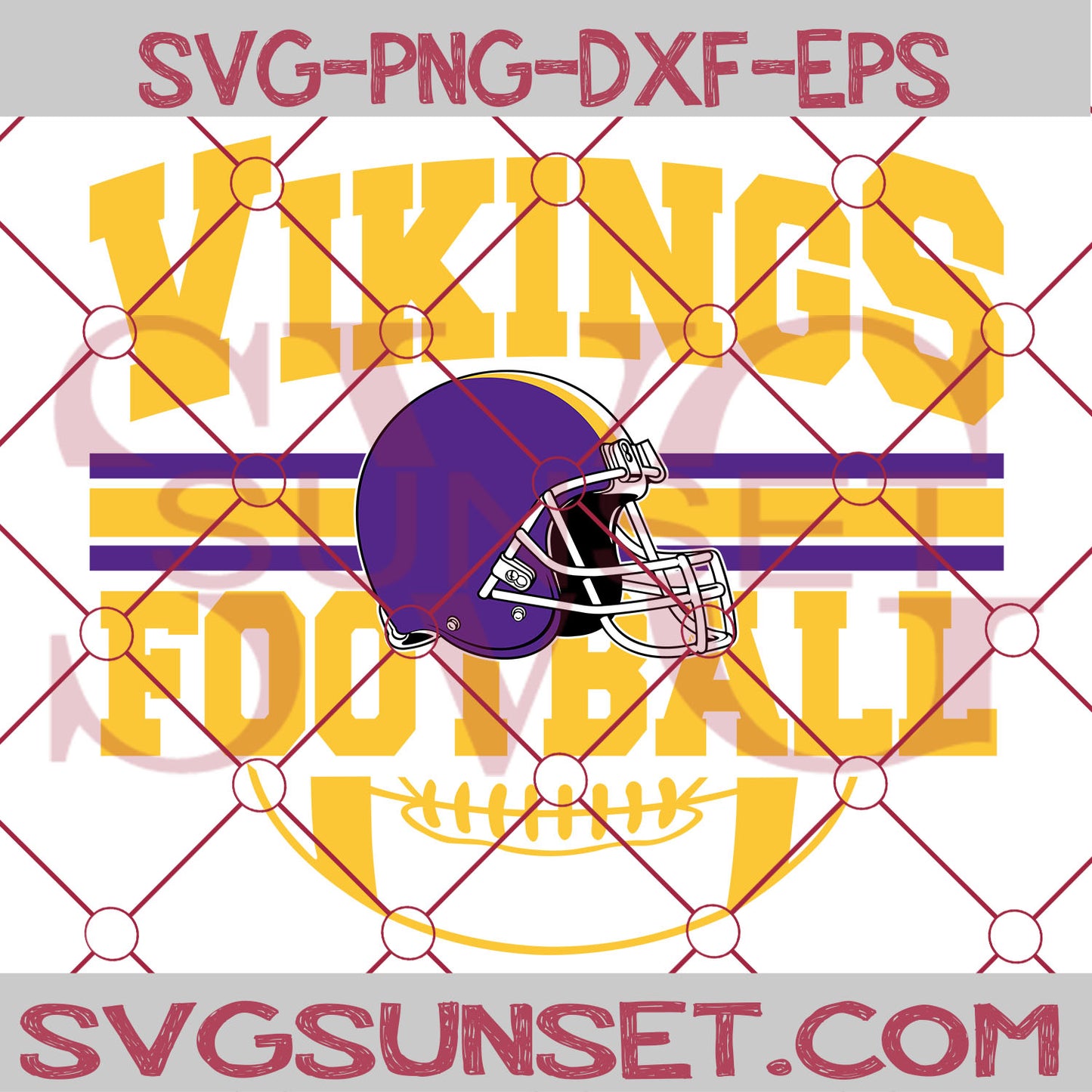 Vikings Football SVG PNG, Minnesota Vikings SVG