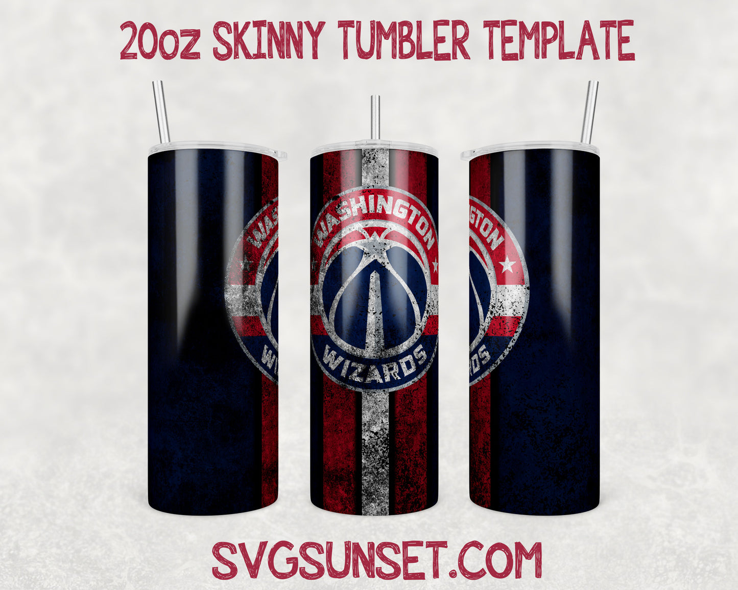 Washington Wizards Grunge Tumbler Wrap PNG,Washington Wizards Tumbler Wrap