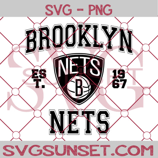 brooklyn nets est. 1967 SVG PNG, brooklyn nets SVG